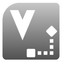 MS Office 2010 Visio Icon 128x128 png
